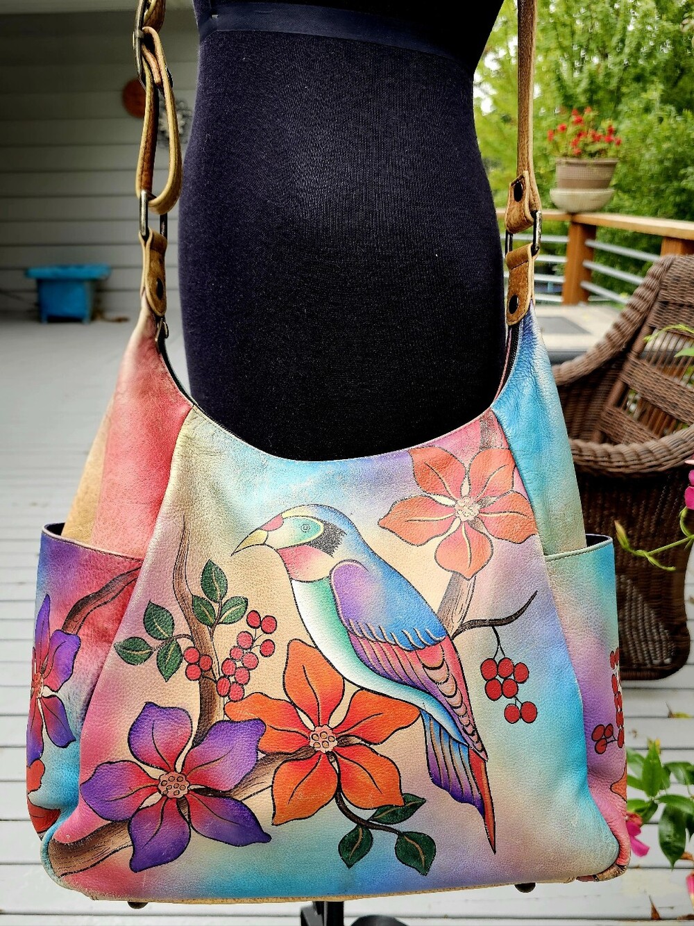 AnusChka Vintage Hobo Bag